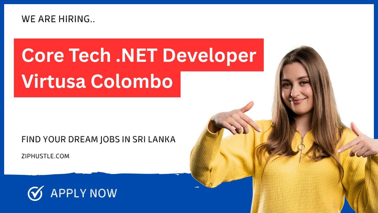 Core Tech .NET Developer Virtusa Colombo