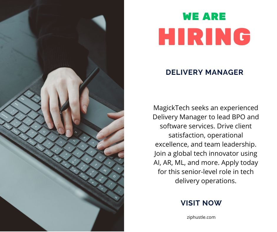 Delivery Manager to lead BPO and software services